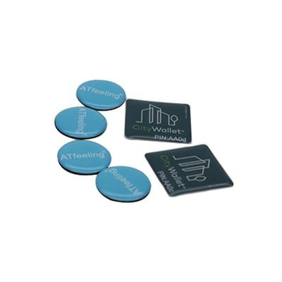 Anti Metal Passieve NFC Tag Sticker Met 213 215 216 Chip 106 kbit/s