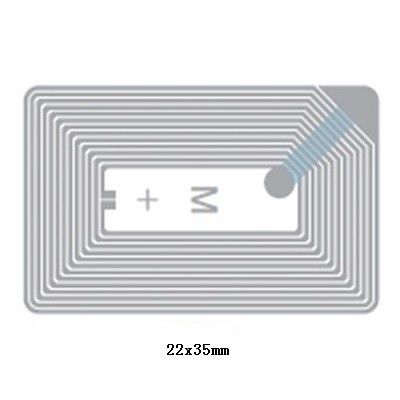 Contactless RFID Inlay High Frequency 13.56MHZ RFID Label Tag ISO ROHS Certified