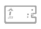 Wet Inlay AZ-4(J32) 8*15mm Antenna Impinji Monza 3 Chip