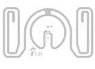 2m Reading Distance UHF Wet Inlay RFID Impinji Monza 3 Chip For ID Card