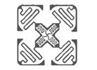 44 * 44mm die cut size, Wet Inlay H47 for fashion, assest management and logistic