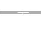Aluminium UHF Inlay AZ-E Dry Inlay / Wet Inlay with ISO / IEC 18000-6C