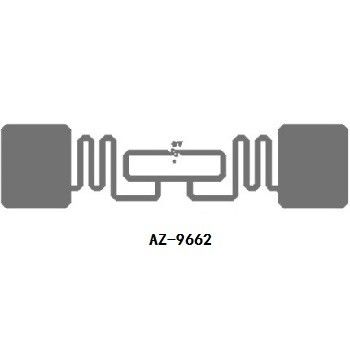 AZ 9662 RFID UHF label  RFID Dry Inlay / Wet Inlay for ISO18000-6C/RFID tags smart UHF label