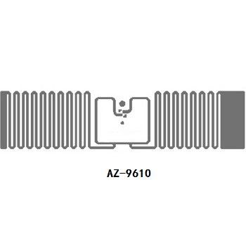 44.45*10.325mm RFID UHF Inlay 3m Read Range For Assets Statistics Management