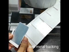 유연한 제브라 프린터에서 사용되는 수동 UHF RFID 보안 태그