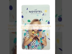 Smart RFID Custom Hotel Key Cards 13.56MHz Plastic Key Cards