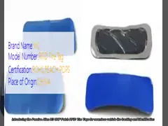 Passive Alien H3 UHF Patch RFID Tire Tags For Vehicle Tyre Tracking And Identification